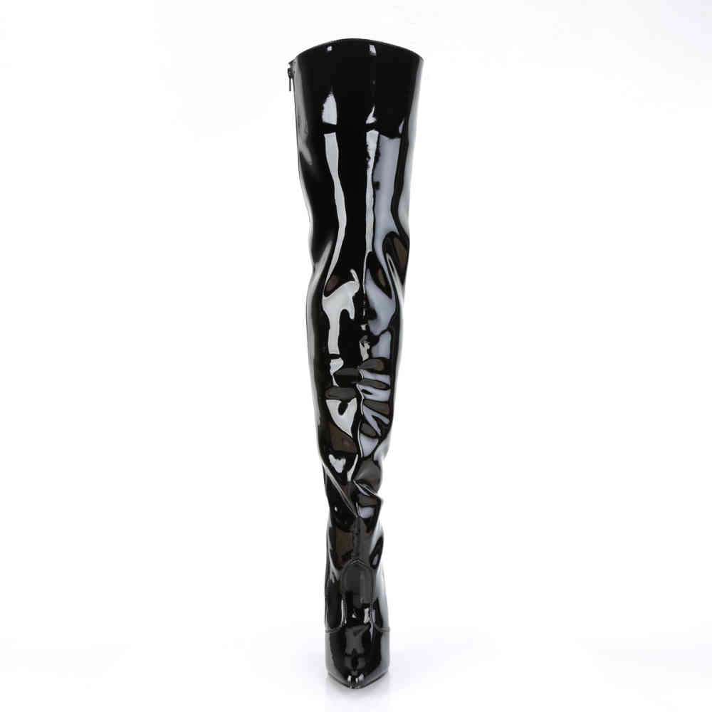 Pleaser Pleaser Overknee Boots SEDUCE3010 Black | Attitude Pleaser Pleaser Overknee Boots SEDUCE3010 Black | Attitude